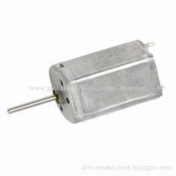 DC motors for electric shaver